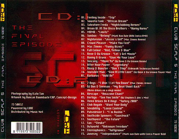 DJ Rene : Club Scala 5 - The Final Episode (2xCD, Mixed)