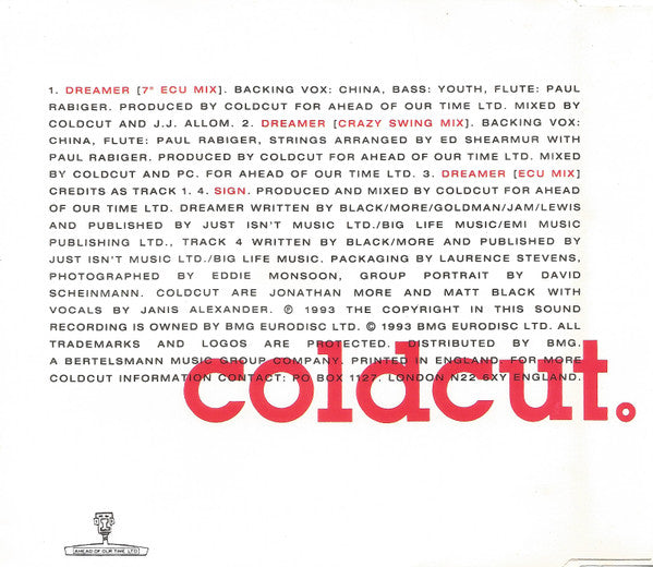 Coldcut : Dreamer (CD, Maxi)