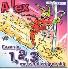 Alex (6) : En Van Je 1, 2, 3, Met Zijn Allen Op De Ski (CD, Single, Car)