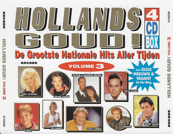 Various : Hollands Goud! Volume 3 (4xCD, Album, Comp)