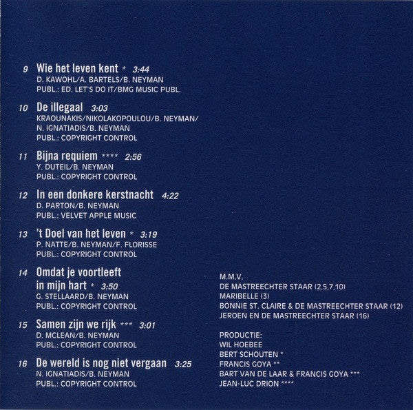Benny Neyman : Kerst Met Benny Neyman (CD, Comp)
