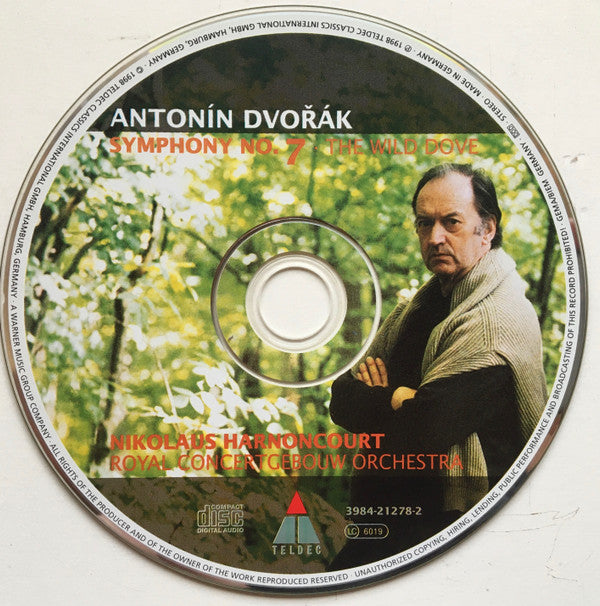 Antonín Dvořák  -  Nikolaus Harnoncourt, Concertgebouworkest : Symphony No. 7 / The Wild Dove (CD, Album)