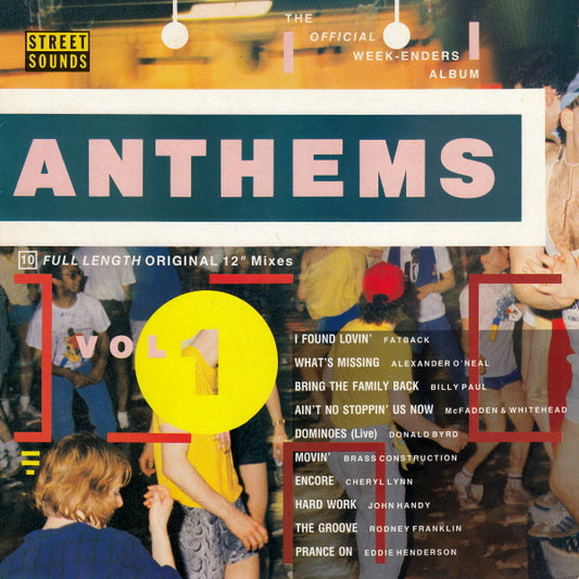 Various : Anthems Volume 1 (LP, Comp)