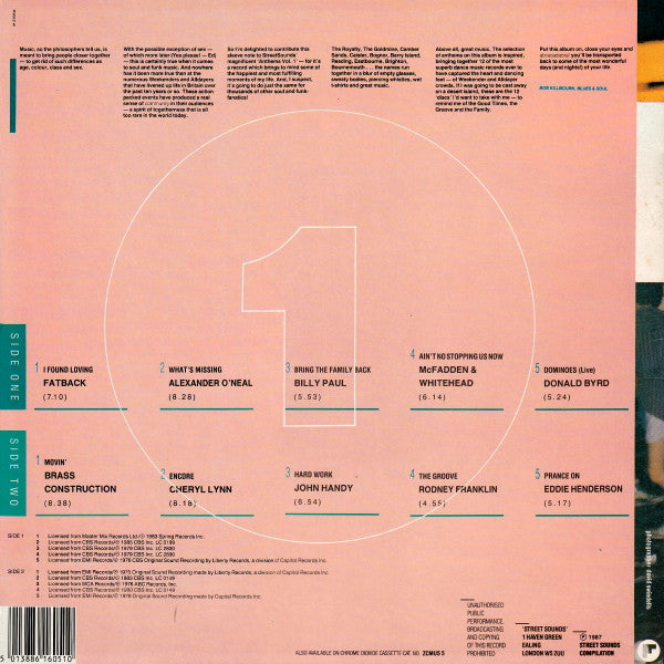 Various : Anthems Volume 1 (LP, Comp)
