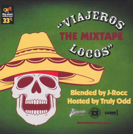 J Rocc, Truly Odd : Viajeros Locos - The Mixtape (CD, Mixed, Mixtape)