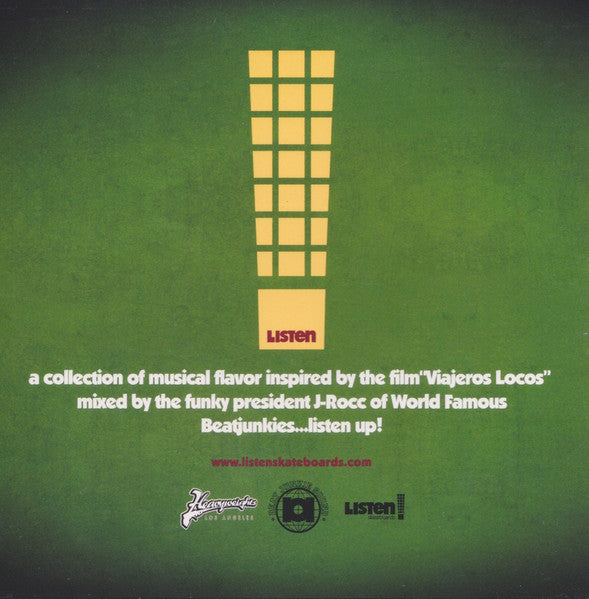 J Rocc, Truly Odd : Viajeros Locos - The Mixtape (CD, Mixed, Mixtape)