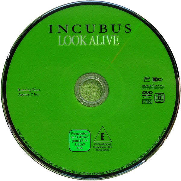 Incubus (2) : Look Alive (DVD-V, Copy Prot., NTSC)