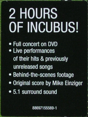 Incubus (2) : Look Alive (DVD-V, Copy Prot., NTSC)