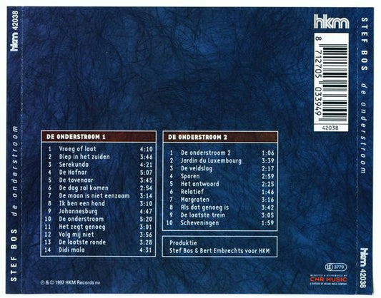 Stef Bos : De Onderstroom (2xCD, Album)