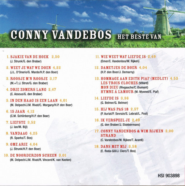 Conny Vandenbos : Het Beste Van (CD, Comp)