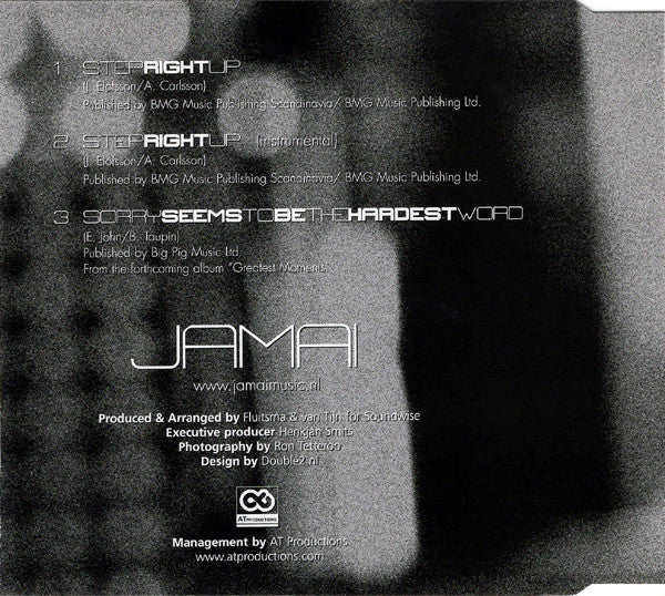 Jamai : Step Right Up (CD, Single)