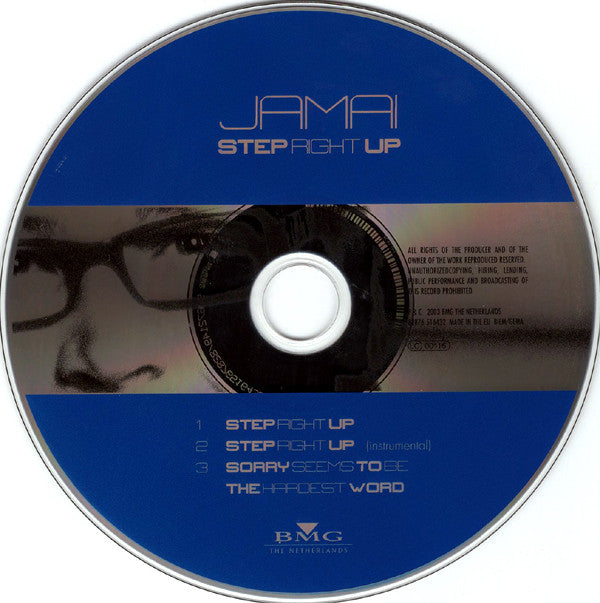 Jamai : Step Right Up (CD, Single)