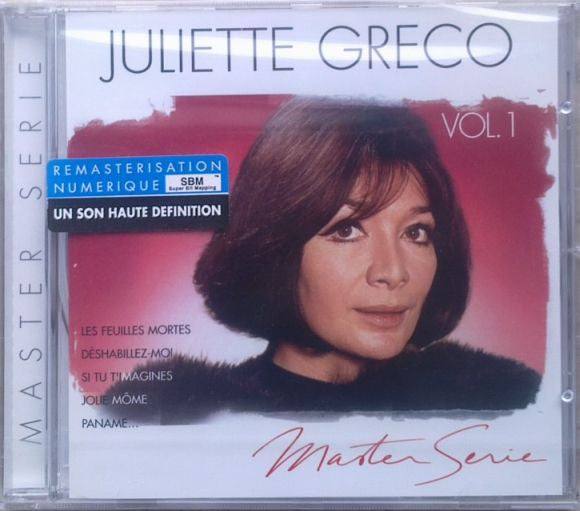 Juliette Gréco : Juliette Greco - Vol. 1 (CD, Comp, RE, RM, SBM)