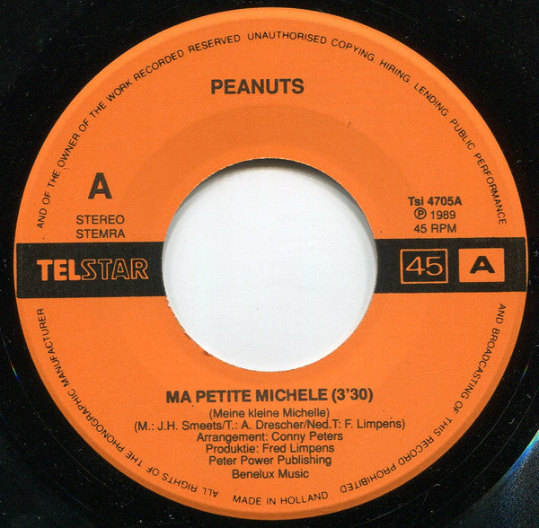 Peanuts : Ma Petite Michèle (7", Single)