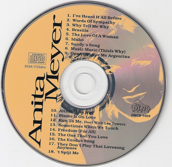 Anita Meyer : The Love Of A Woman (CD, Album, Comp)