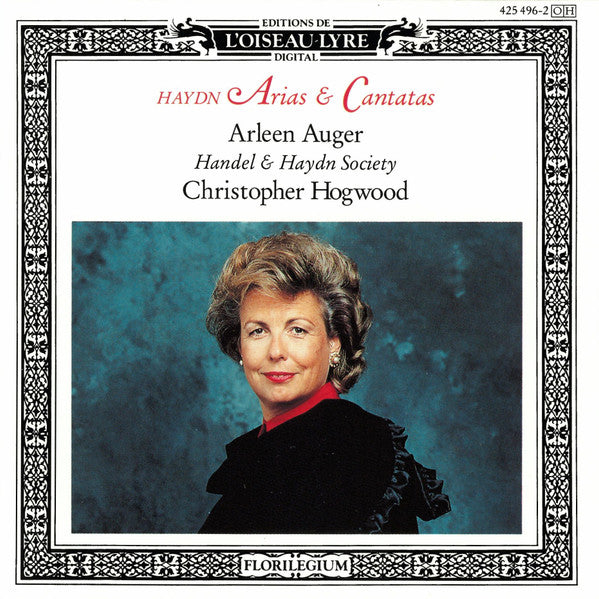 Joseph Haydn – Arleen Auger, The Handel & Haydn Society Of Boston, Christopher Hogwood : Arias & Cantatas (CD, Album)