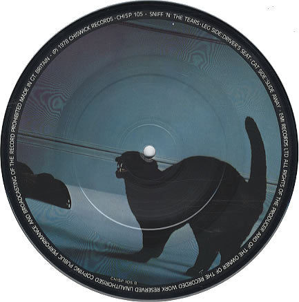 Sniff 'n' The Tears : Driver's Seat (7", Single, Pic, RE)