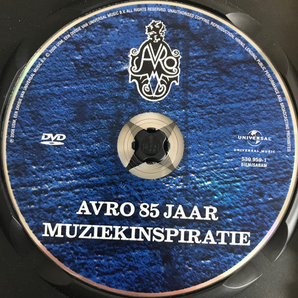 Various : Avro 85 Jaar Muziekinspiratie (DVD-V, Comp)