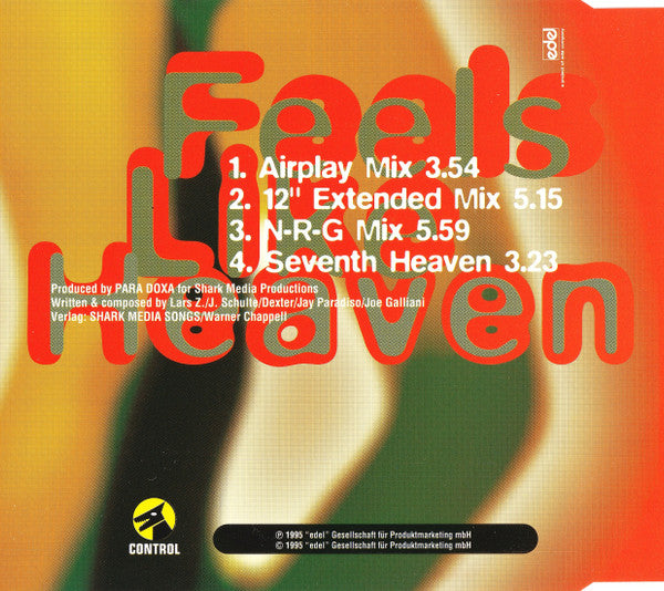 Para Doxa : Feels Like Heaven (CD, Maxi)