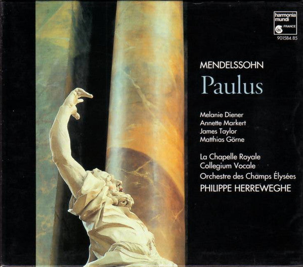 Felix Mendelssohn-Bartholdy - Melanie Diener, Annette Markert, James Taylor (5), Matthias Goerne, La Chapelle Royale, Collegium Vocale, Orchestre Des Champs Elysées, Philippe Herreweghe : Paulus (2xCD, Album)