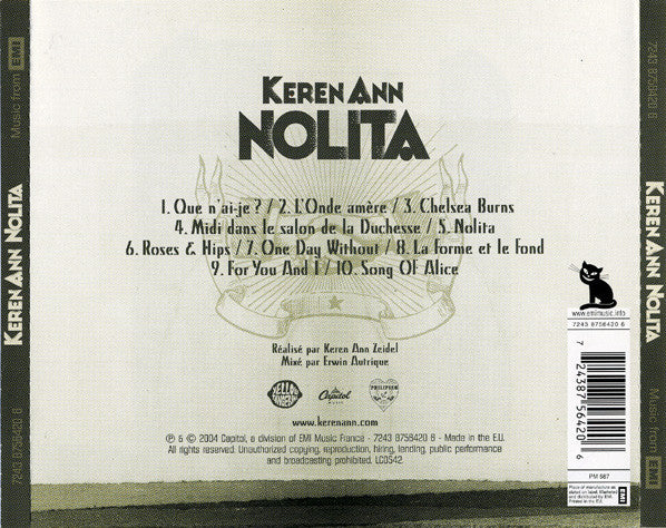 Keren Ann : Nolita (CD, Album, Enh)