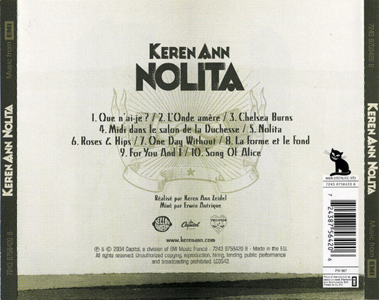 Keren Ann : Nolita (CD, Album, Enh)