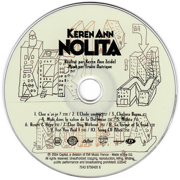 Keren Ann : Nolita (CD, Album, Enh)