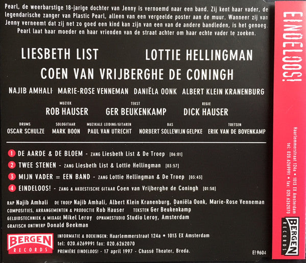 Various : Eindeloos! Heavypoplovestoryrapmusical (CD)