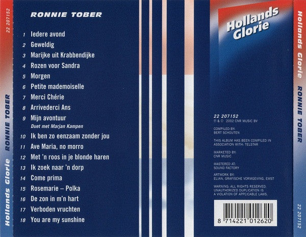 Ronnie Tober : Ronnie Tober (CD, Comp)