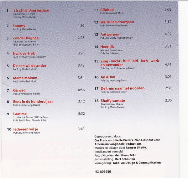 Ramses Shaffy : Ramses Shaffy (CD, Comp, RE)