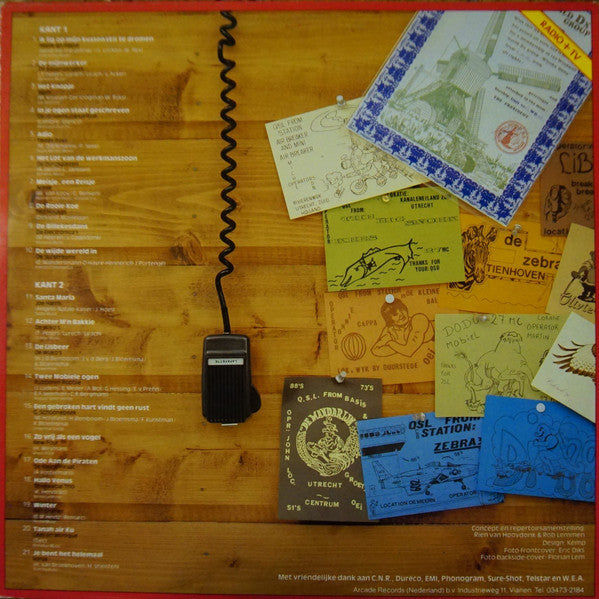 Various : De Grote Piratenplaat (LP, Comp)