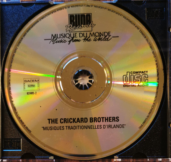 The Crickard Brothers : Musiques Traditionnelles d'Irlande - Traditional Music Of Ireland (CD, Album, RE)