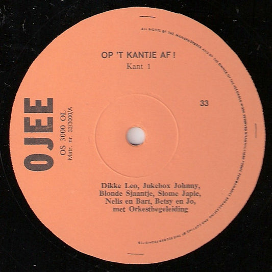 Various : Op 't Kantje Af! (LP, Comp)