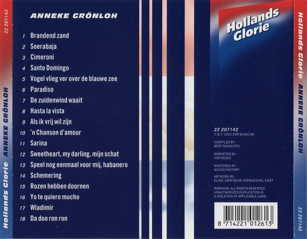 Anneke Grönloh : Anneke Grönloh (CD, Comp)