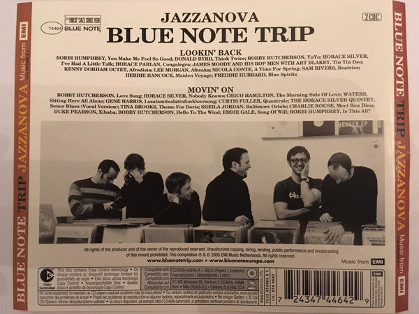 Jazzanova : Blue Note Trip (Lookin' Back / Movin' On) (2xCD, Comp, Copy Prot., Mixed, RP)