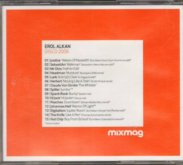 Erol Alkan : Disco 2006 (CD, Mixed, Jew)