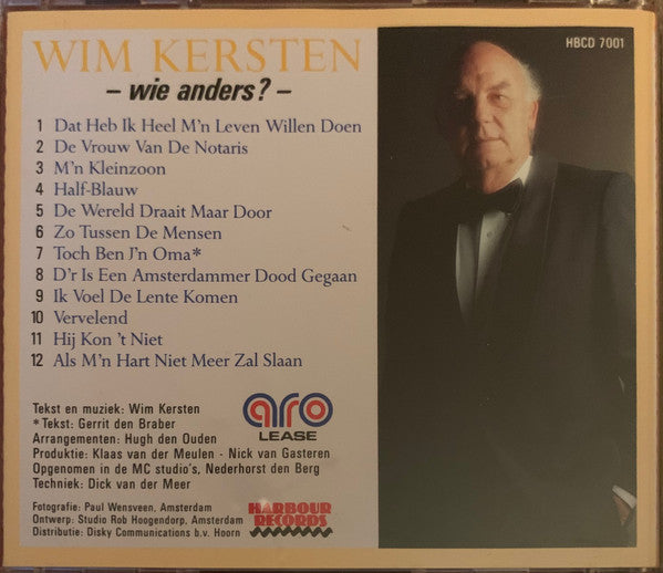 Wim Kersten : Wie Anders? (CD, Album)