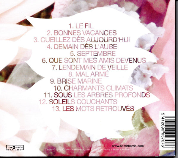 Samir Barris : Fin d'été (CD)