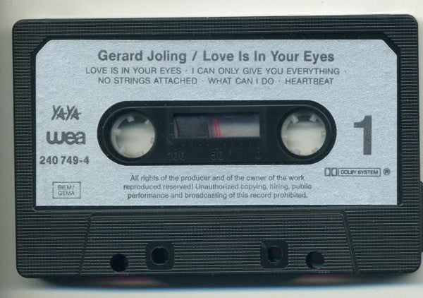 Gerard Joling : Love Is In Your Eyes (Cass, Album)