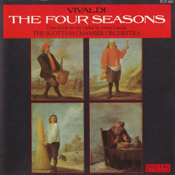 Antonio Vivaldi, Scottish Chamber Orchestra : The Four Seasons (CD)