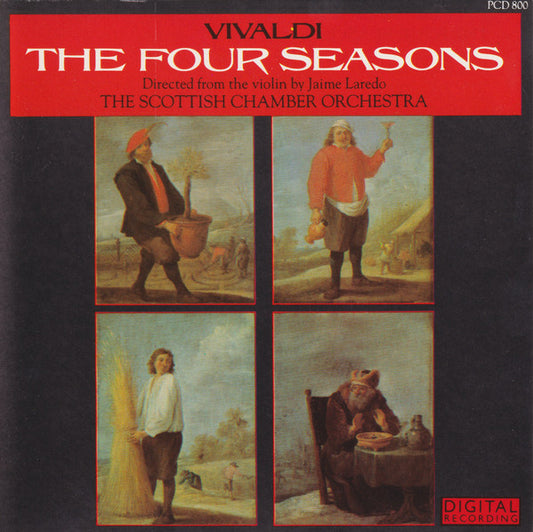 Antonio Vivaldi, Scottish Chamber Orchestra : The Four Seasons (CD)