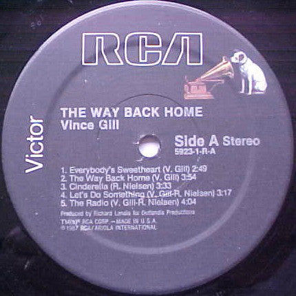 Vince Gill : The Way Back Home (LP, Album)
