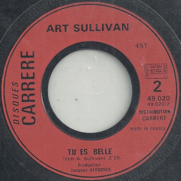 Art Sullivan : Petite Fille Aux Yeux Bleus (7", Single)