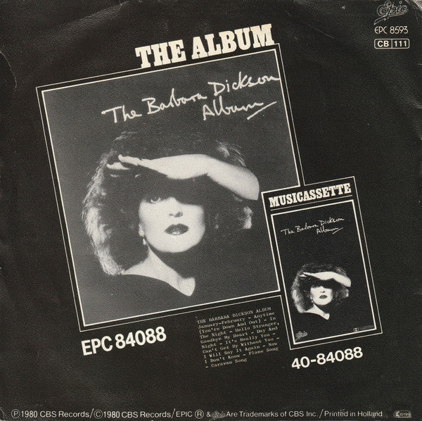 Barbara Dickson : In The Night (7", Single)
