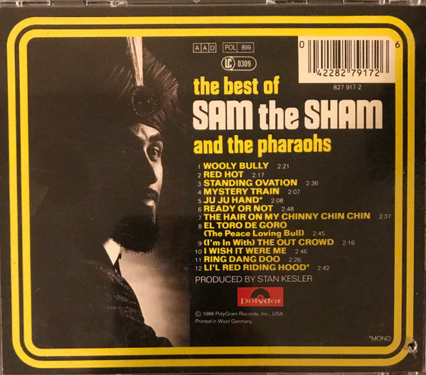 Sam The Sham & The Pharaohs : The Best Of Sam The Sham And The Pharaohs (CD, Comp, Mono, RE)
