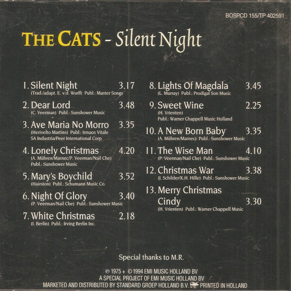 The Cats : Silent Night (CD, Album)