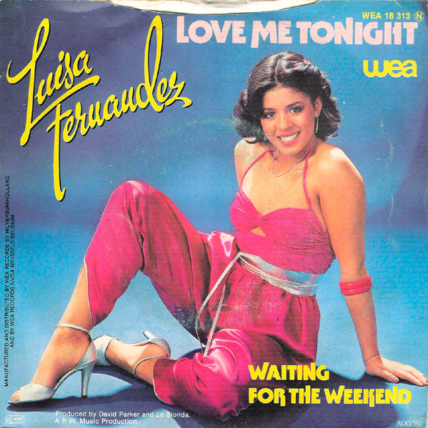 Luisa Fernandez : Love Me Tonight (7", Single)