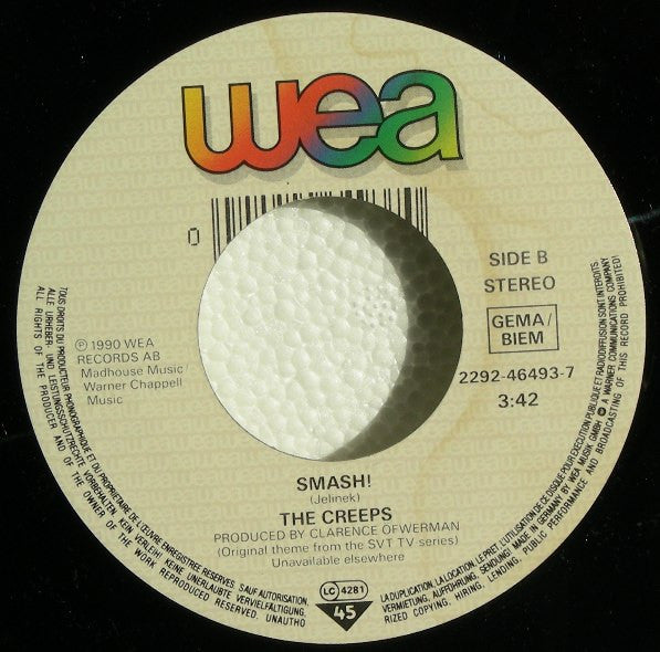 The Creeps : Ooh, I Like It! (7", Single, Lar)