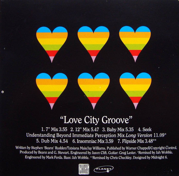 Love City Groove : Love City Groove (CD, Single)