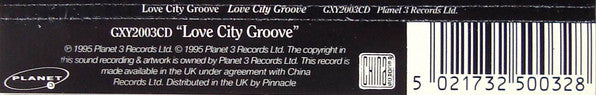 Love City Groove : Love City Groove (CD, Single)